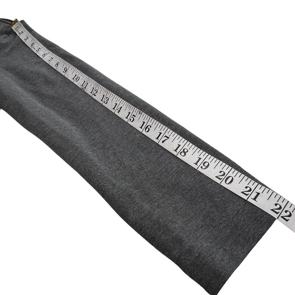 TALBOTS Sheath Dress Long Sleeve Zipper Shoulder Pintuck Gray 8 ID004875 - Picture 10 of 13